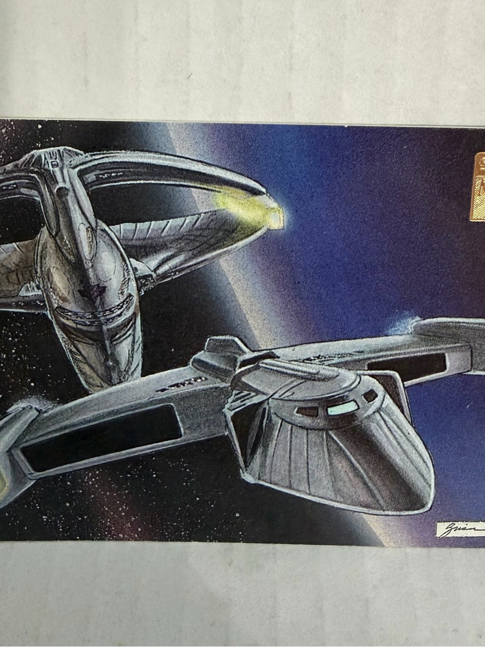 1994 Skybox Star Trek Master Series Defection USS Reliant Trading Card